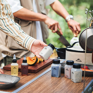 Naturehike (Shiwei) Portable Seasoning Bottle Set 8 In 1