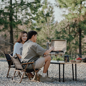 Naturehike Leyan 2 Double Head Gas Stove Khaki