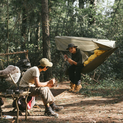 Naturehike DC-C04-(Dawn) Bushcraft Anti-Mosquito Hammock Brown