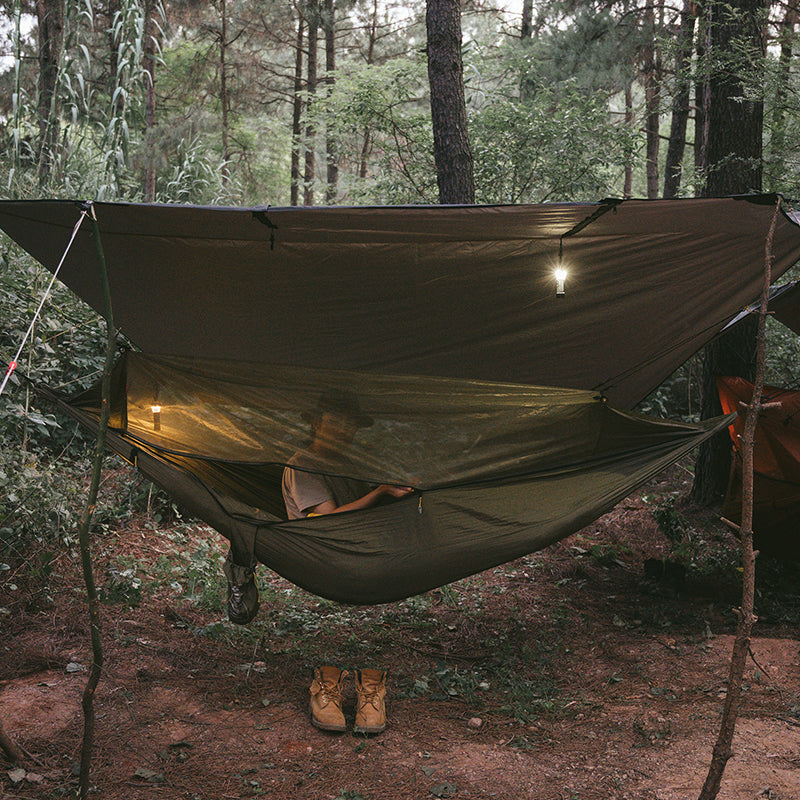 Naturehike DC-C04-(Dawn) Bushcraft Anti-Mosquito Hammock Brown