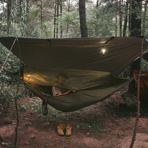 Naturehike DC-C04-(Dawn) Bushcraft Anti-Mosquito Hammock Brown