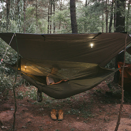 Naturehike DC-C04-(Dawn) Bushcraft Anti-Mosquito Hammock Brown