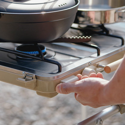 Naturehike Leyan 2 Double Head Gas Stove Khaki