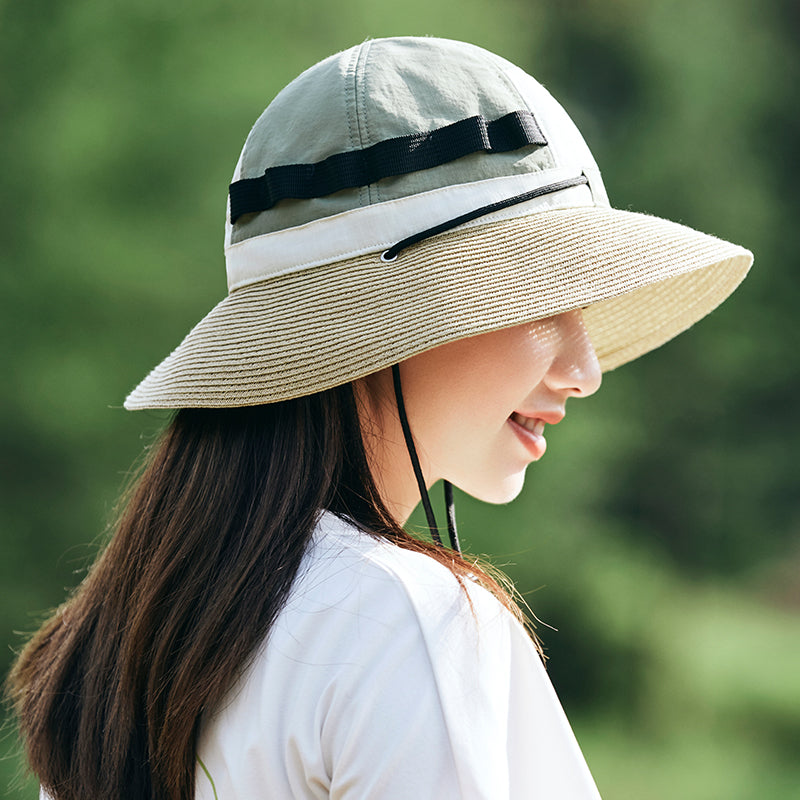 Naturehike Braided Fisherman Hat - Light Green detail