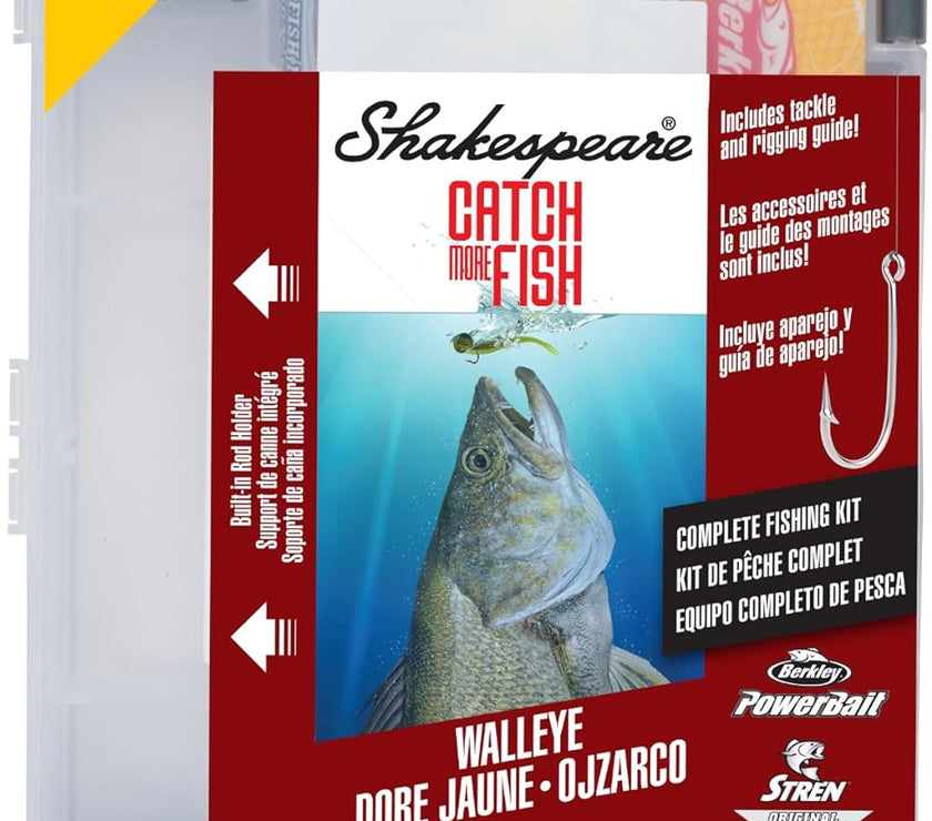 Shakespeare Catch More Fish Canne à pêche au doré