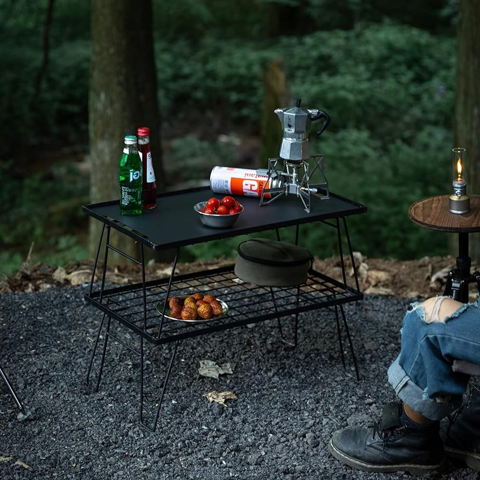 Camping Moon T-230-2T Foldable Multipurpose Stacking Storage Rack