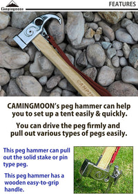 Campingmoon Hammer Copper Head C5