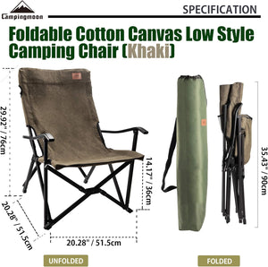 Camping Moon Foldable Low Camping Chair (2026)