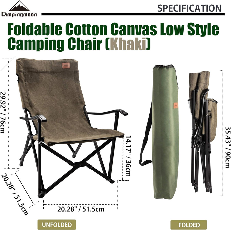 Camping Moon Foldable Low Camping Chair (2026)