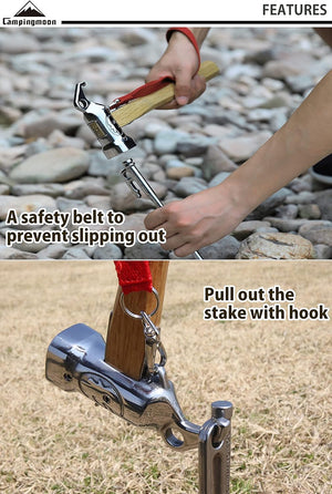 Campingmoon Hammer Copper Head C5