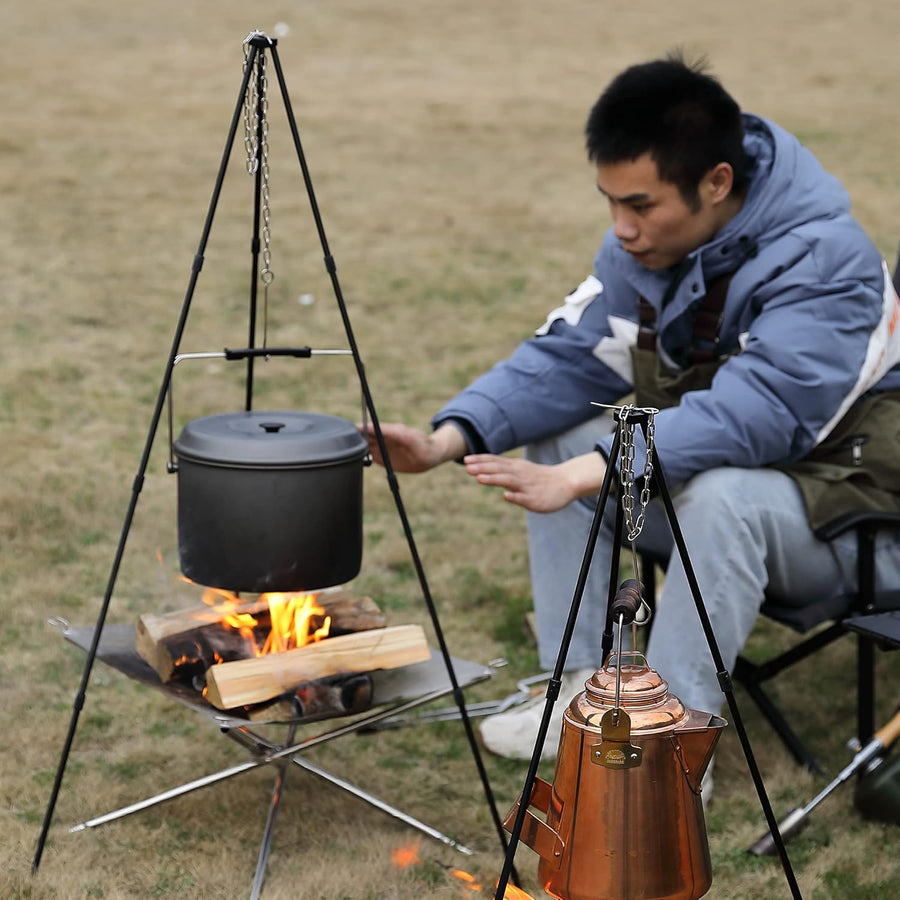 Camping Moon 41.34-inch Height Light Weight Portable Camping Tripod (2026)