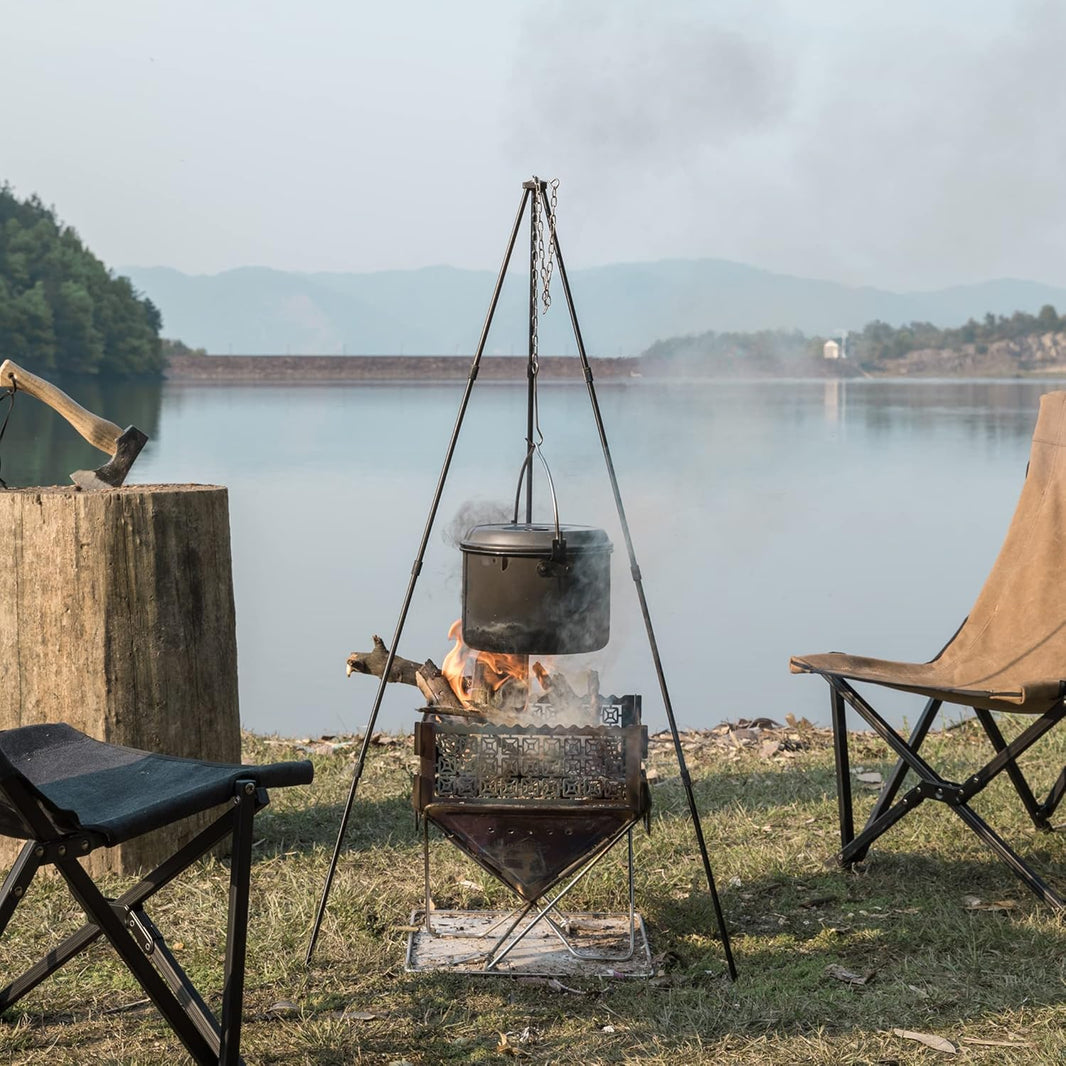 Camping Moon 41.34-inch Height Light Weight Portable Camping Tripod