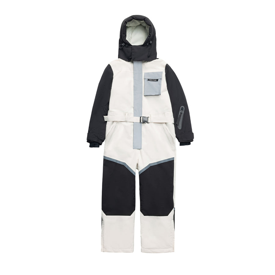 Vector Sparkle Panda Kids' Nebula Spliced Jumpsuit