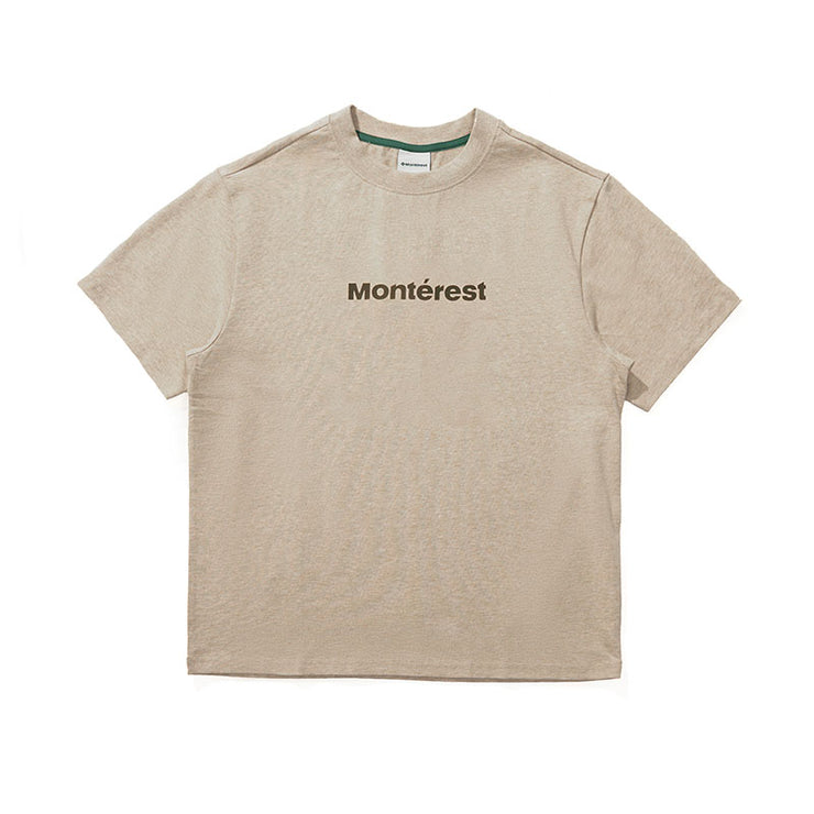 Monterest Outdoor Quick-drying Logo Crew Neck T-shirt