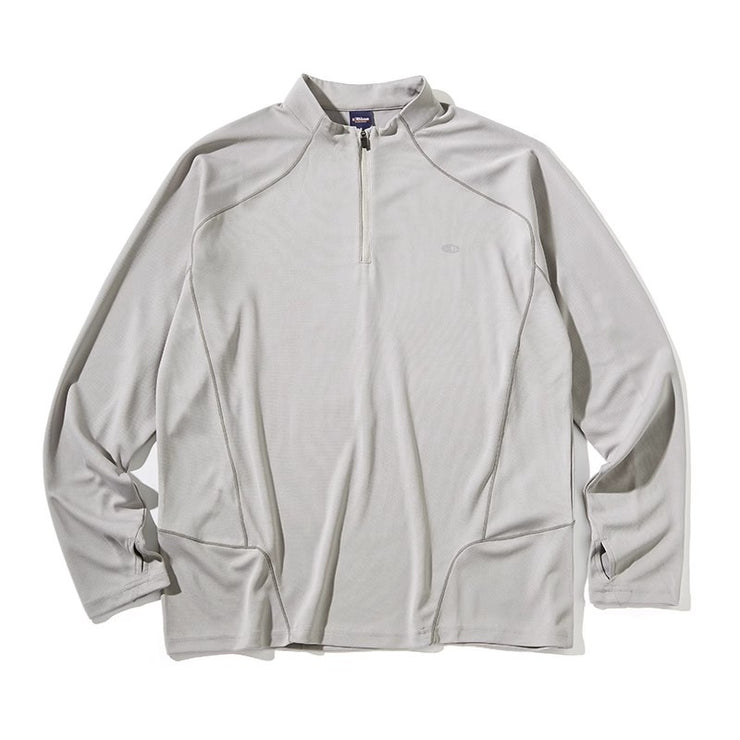 Blue Quick-Drying Training Long Sleeve T-shirt