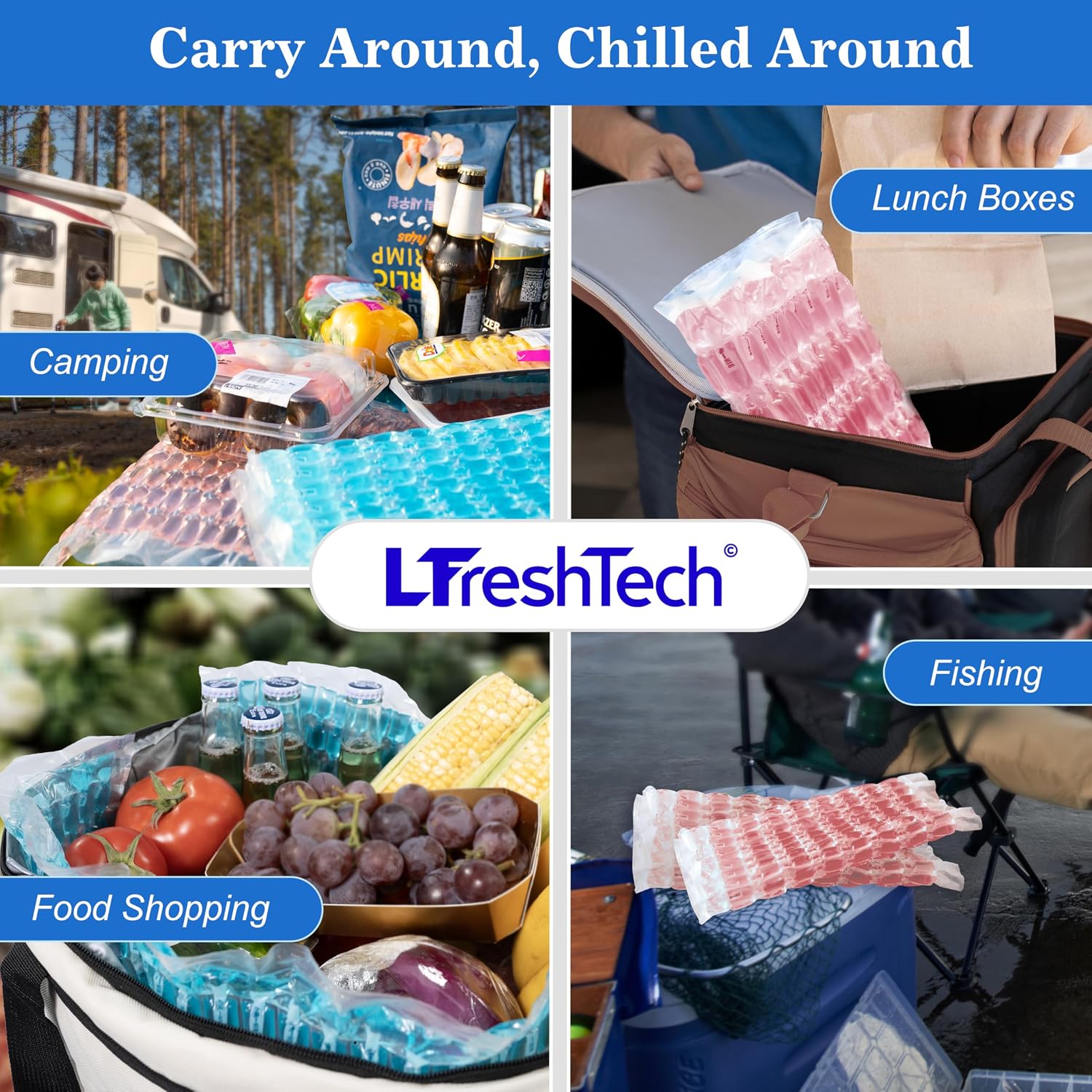 LFreshTech Flexible Ice Film Ice Packs