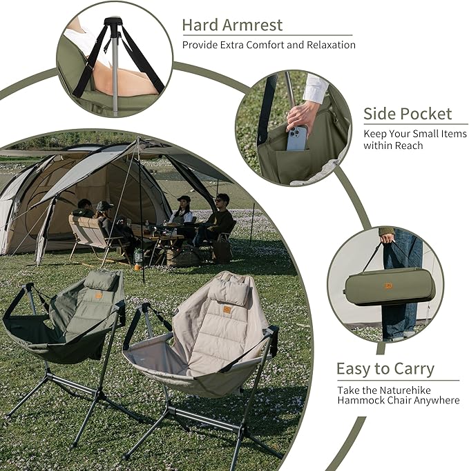 Naturehike YL11 Outdoor Folding Rocking Chair