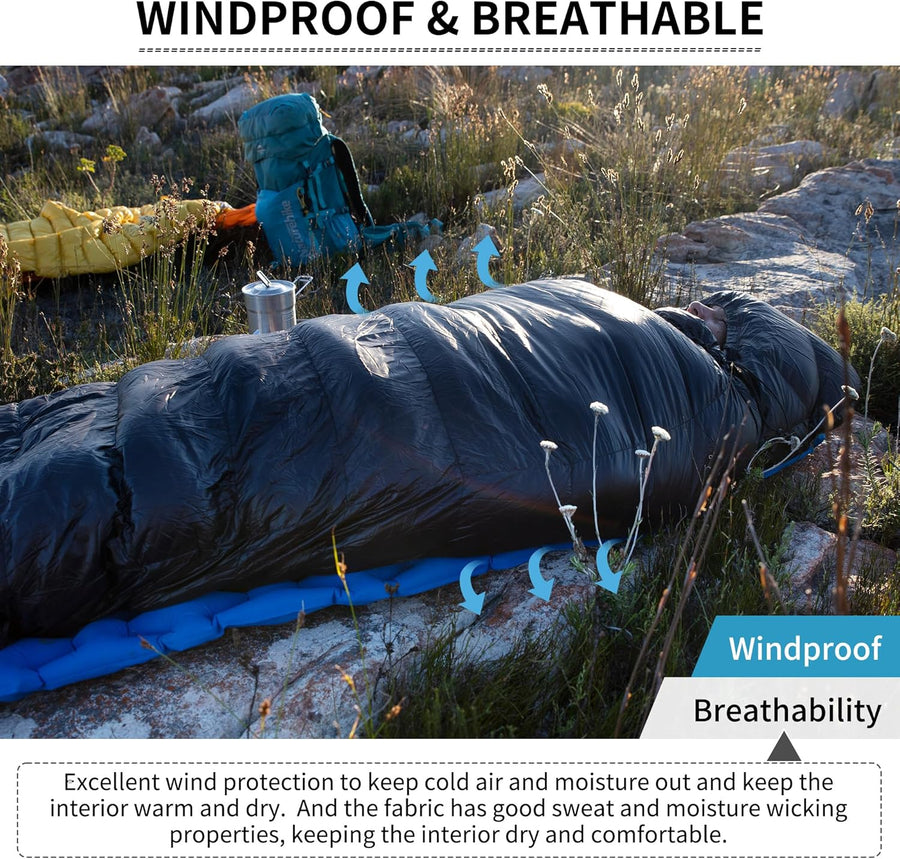Naturehike Cicada Wing CW400 Square Down Sleeping Bag (2026)
