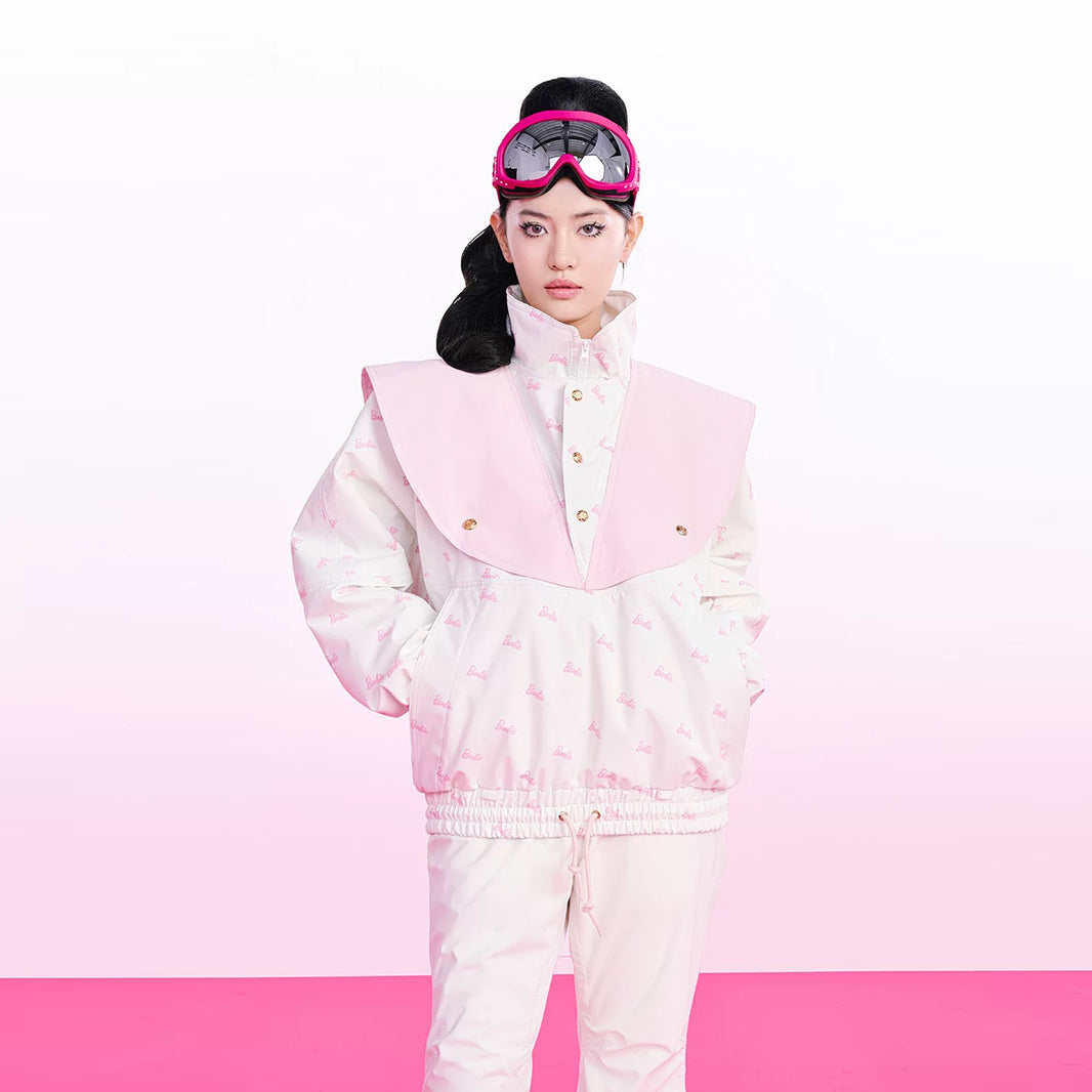 BCG Barbie Limited Edition Pink Heart Ski Jacket