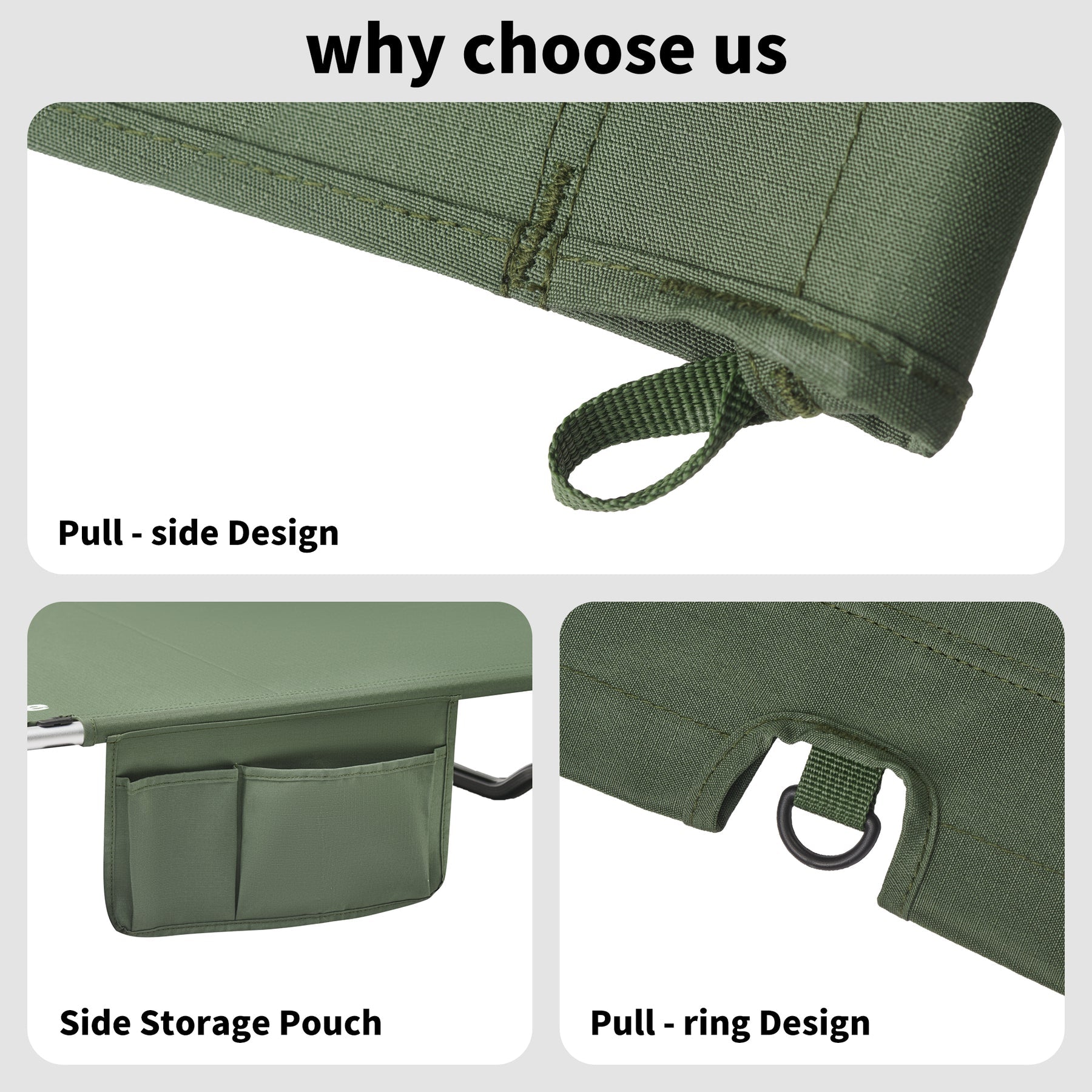 Naturehike XJC08 Greenfield Outdoor Folding Camp Bed