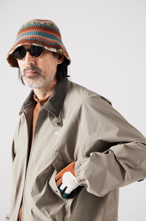 Blue Large Pocket Lapel Jacket