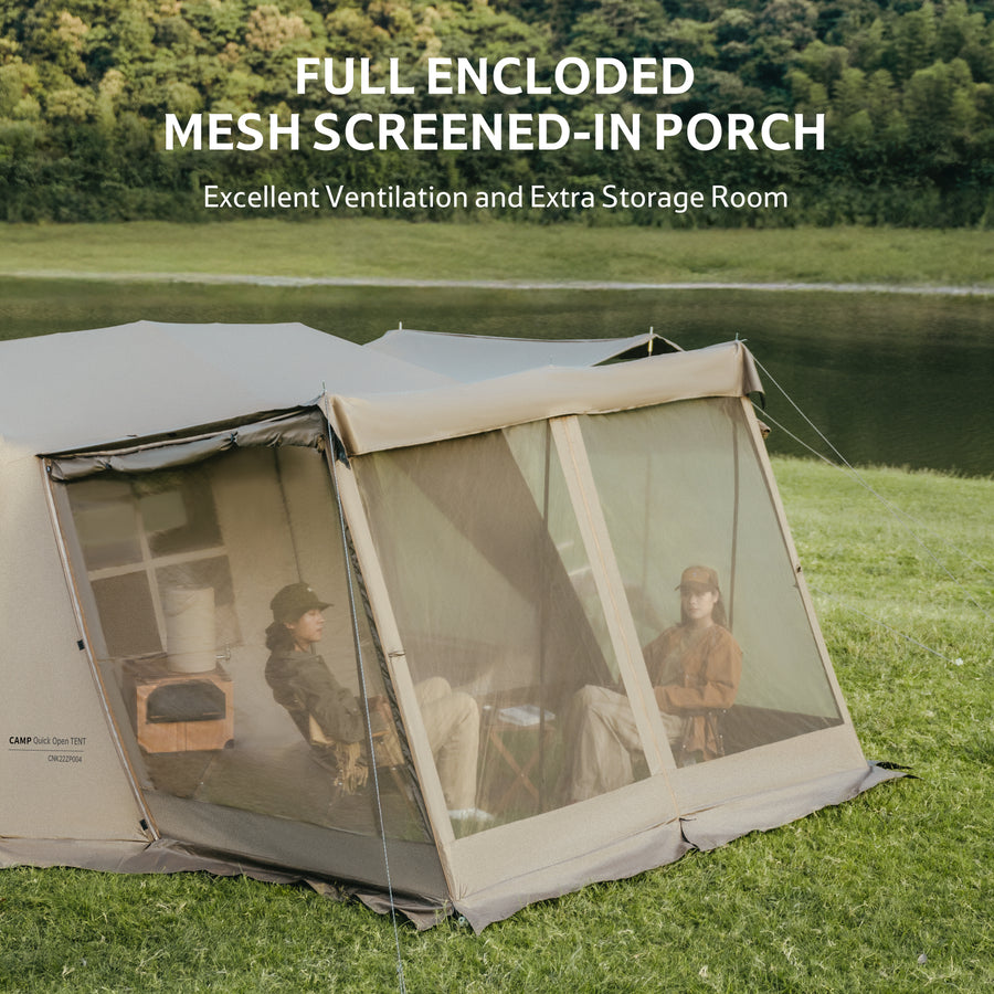 Naturehike Village 13 Flagship 8-Person Automatic Cabin Tent (2026)