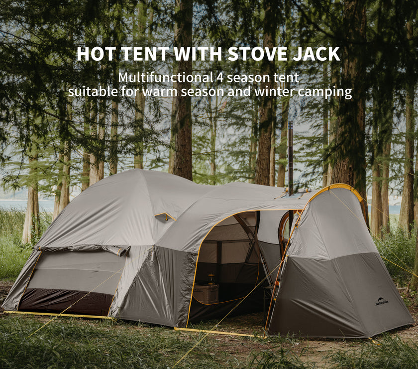 Naturehike Kota 6 Tent Light Brownish Gray