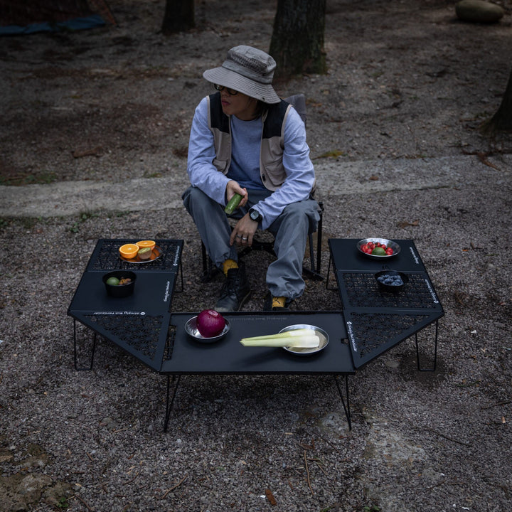 Camping Moon Flat Black Plate (Folding Table) T-2309BK (2026)