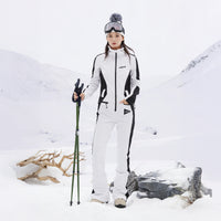Capelin Moon Women's Ski Overall Suit White