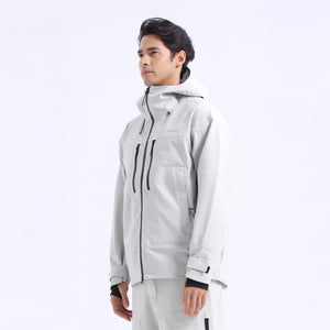 Nobaday Pure Free 3L Zip-Up Snow Jacket Grey