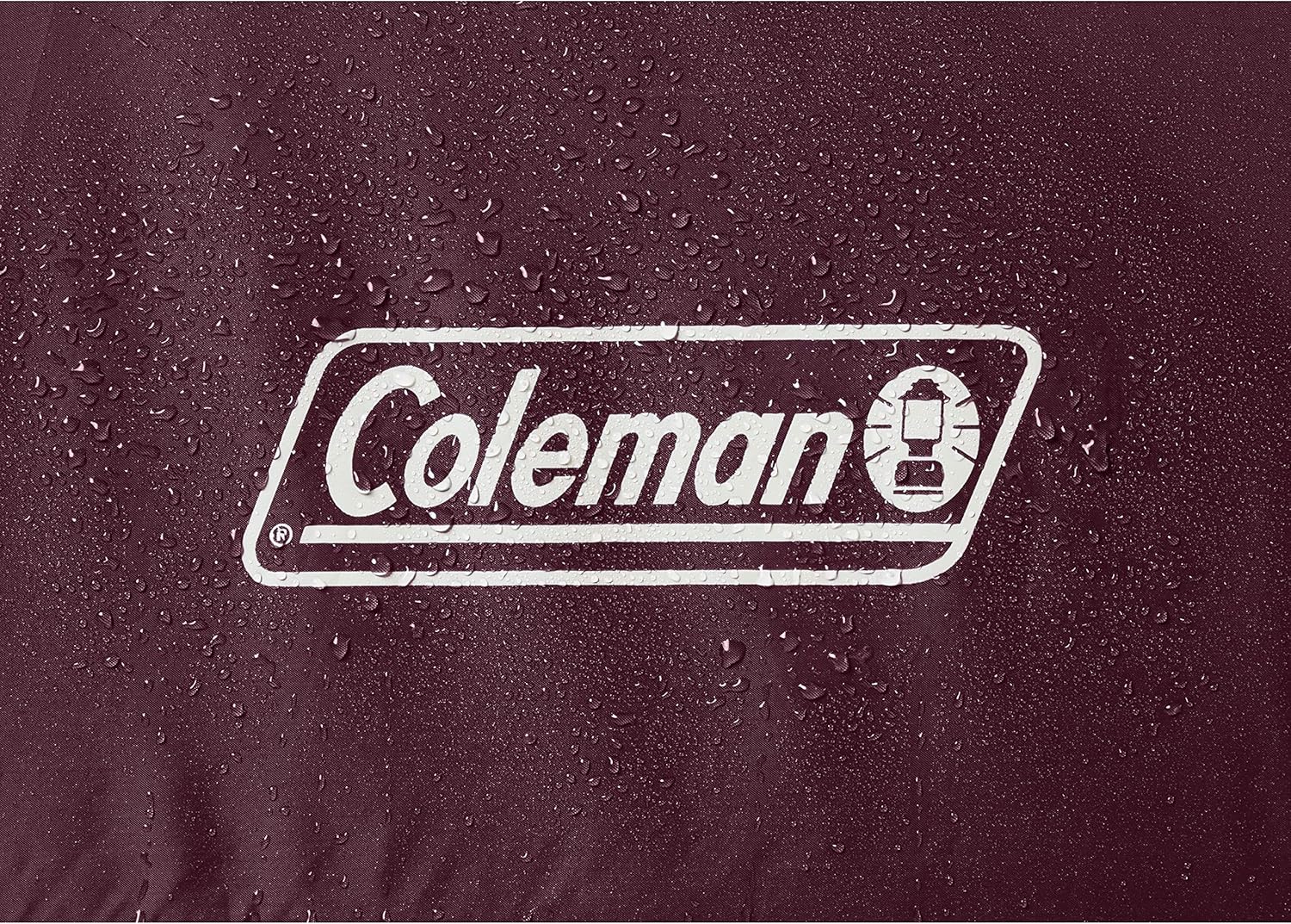 Coleman logo on a dark textured background