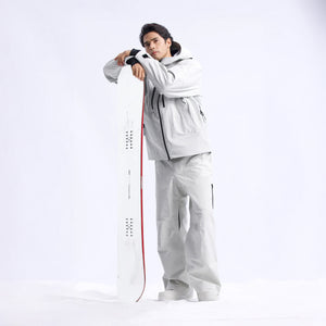 Nobaday Pure Free 3L Zip-Up Snow Jacket Grey