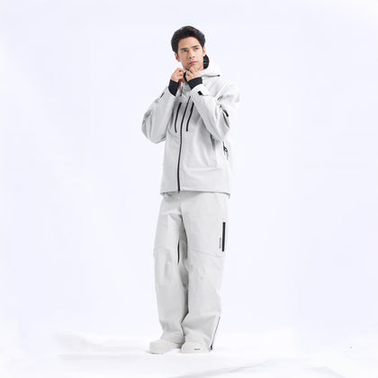 Nobaday Pure Free 3L Zip-Up Snow Jacket Grey