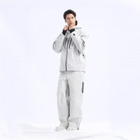 Nobaday Pure Free 3L Zip-Up Snow Jacket Grey