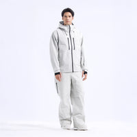 Nobaday Pure Free 3L Zip-Up Snow Jacket Grey