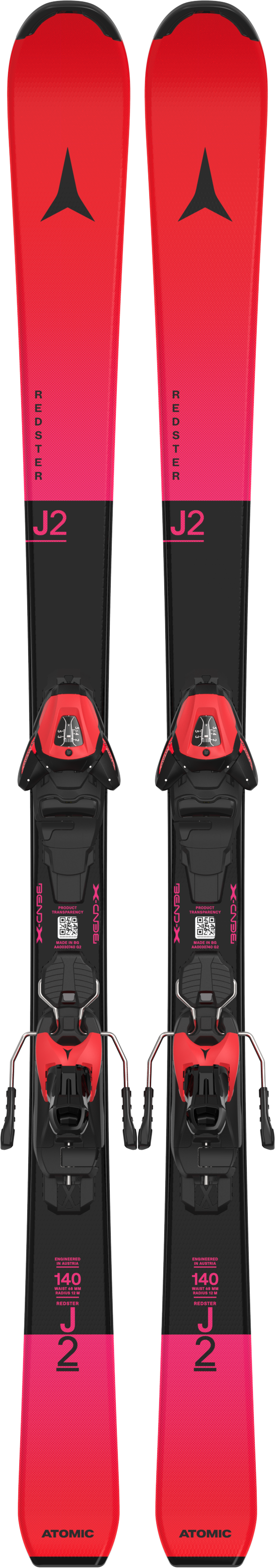 Atomic Redster J2 130-150 + L 6 GW Skis - pair