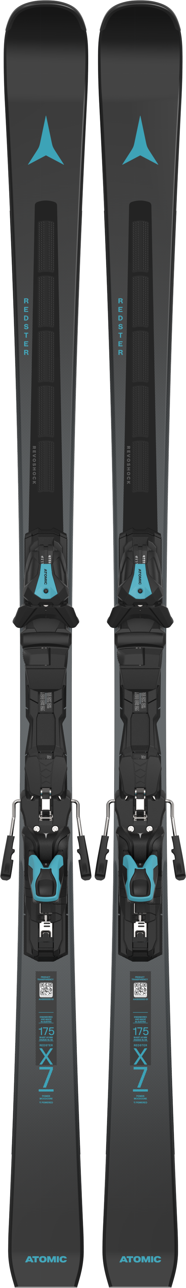 Atomic Redster X7 Revoshock C + MI 12 GW Skis - pair