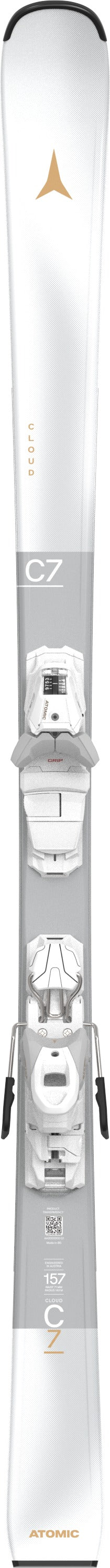 Atomic Cloud C7 White + M 10 GW Skis — official Atomic product image
