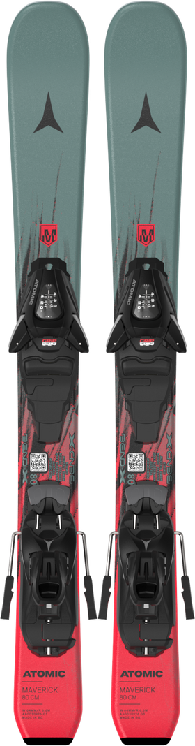 Atomic Maverick J 70-90 + C 5 GW Skis - pair