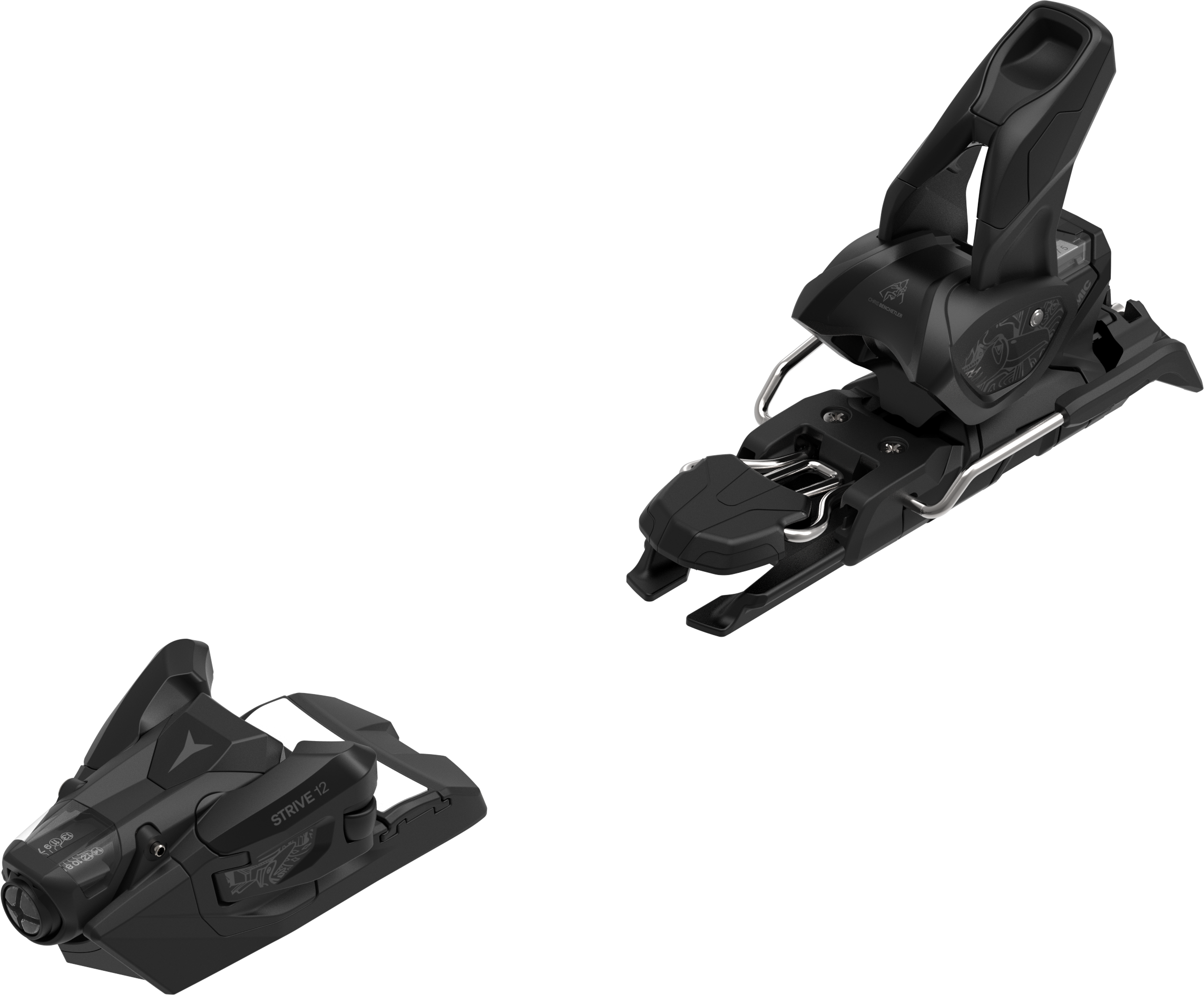 Atomic Strive 12 GW Ski Bindings in Black — official Atomic product image