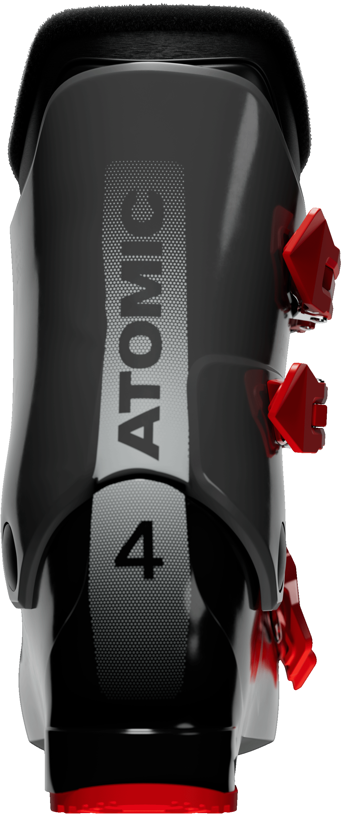 Atomic Hawx Kids 4 Ski Boots in Black / Limestone / Red — official Atomic product image