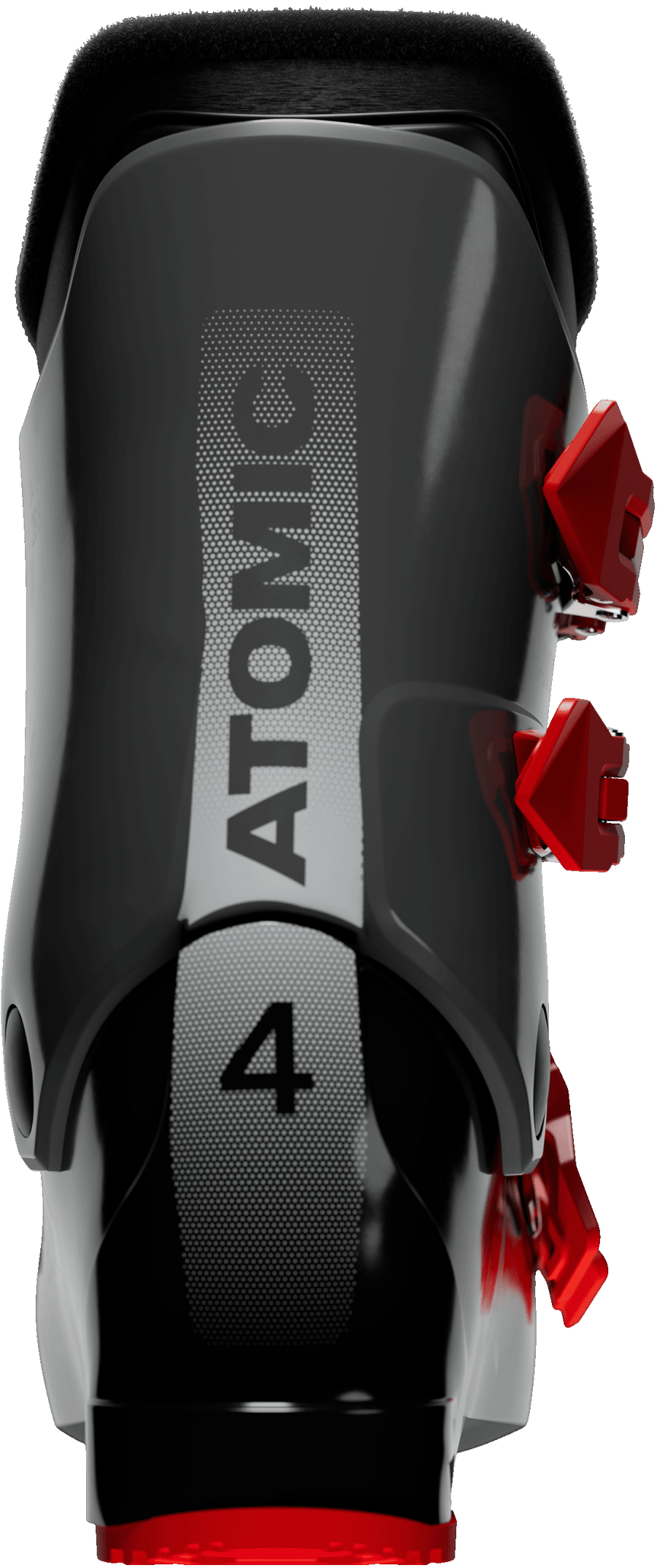Atomic Hawx Kids 4 Ski Boots in Black / Limestone / Red — official Atomic product image