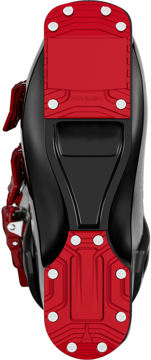 Atomic Hawx Kids 4 Ski Boots in Black / Limestone / Red — official Atomic product image