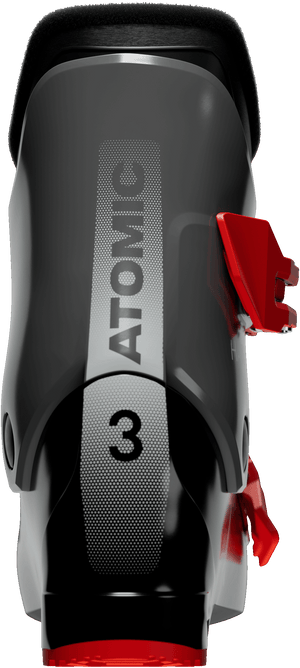 Atomic Hawx Kids 2 Ski Boots in Black / Limestone / Red — official Atomic product image