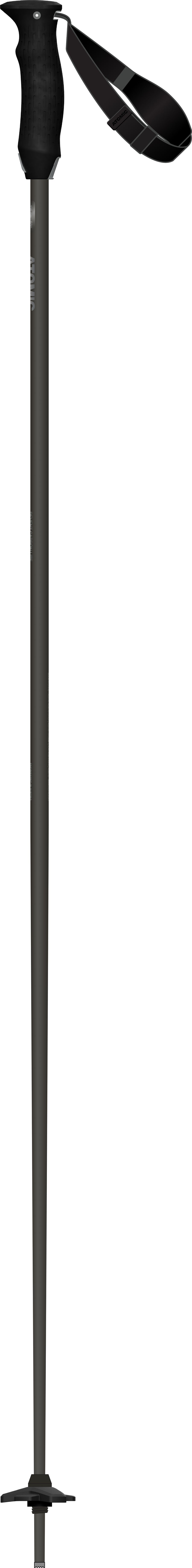 Atomic Revent Carbon Lite Ski Poles in Black — official Atomic product image