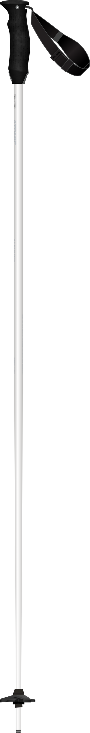 Atomic Revent Carbon Lite Ski Poles in White — official Atomic product image