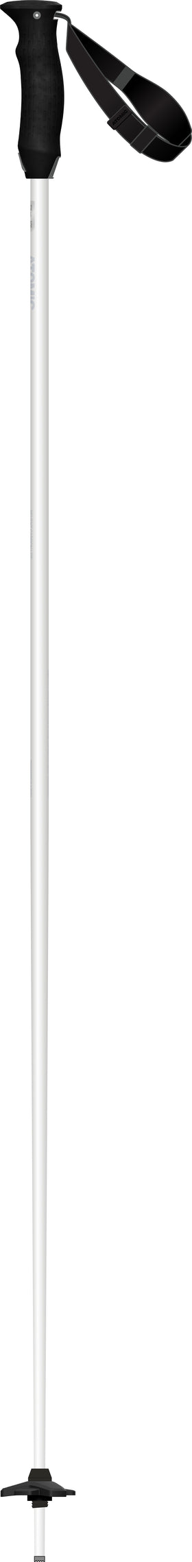 Atomic Revent Carbon Lite Ski Poles in White — official Atomic product image