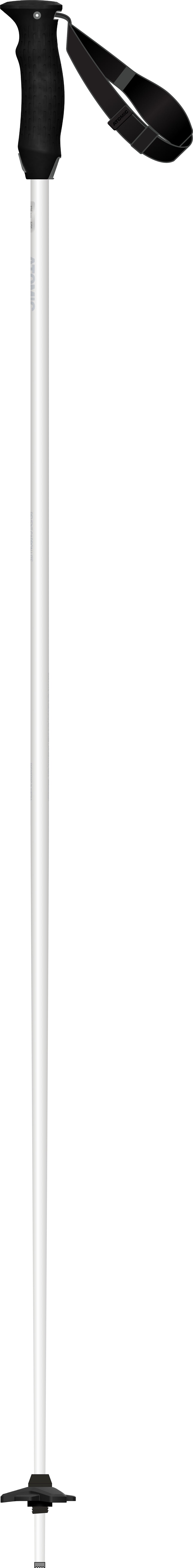 Atomic Revent Carbon Lite Ski Poles in White — official Atomic product image
