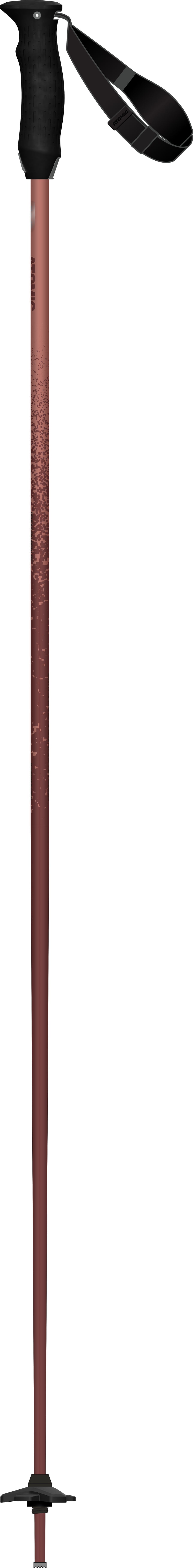 Atomic Revent Carbon Lite Ski Poles in Brick — official Atomic product image