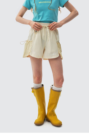 Monterest Outdoor Breathable High-Waisted Sport Shorts